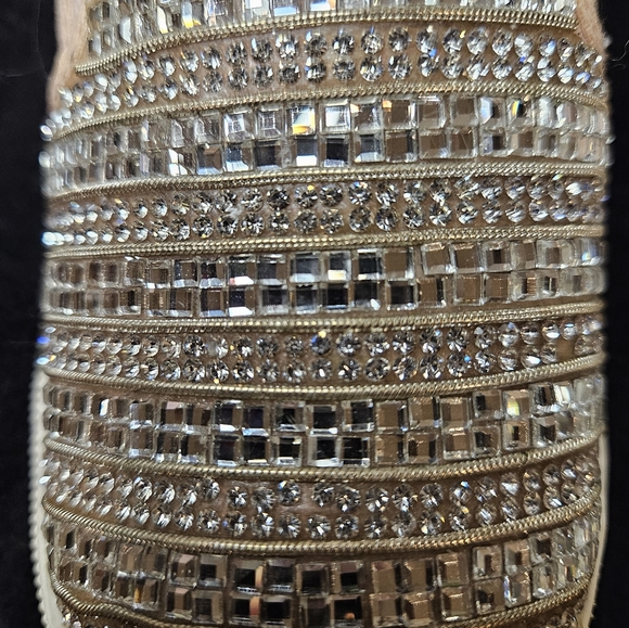 Super cute pink with rhinestones. Slip-On Sneakers Stuart Weitzman kids size 10 - Picture 8 of 8